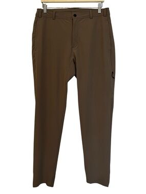 Mack Weldon Radius Flex Jogger Pants Mushroom Size Medium Outdoor Casual Active